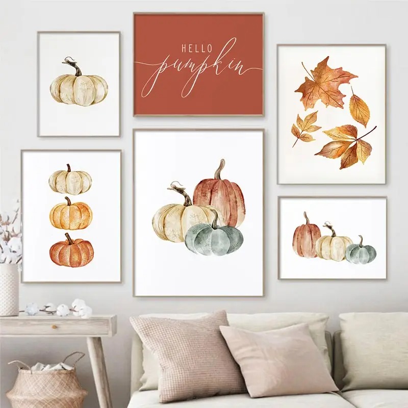 Resin Art Quotes - Halloween Fall Autumn Sayings Diamond Poster