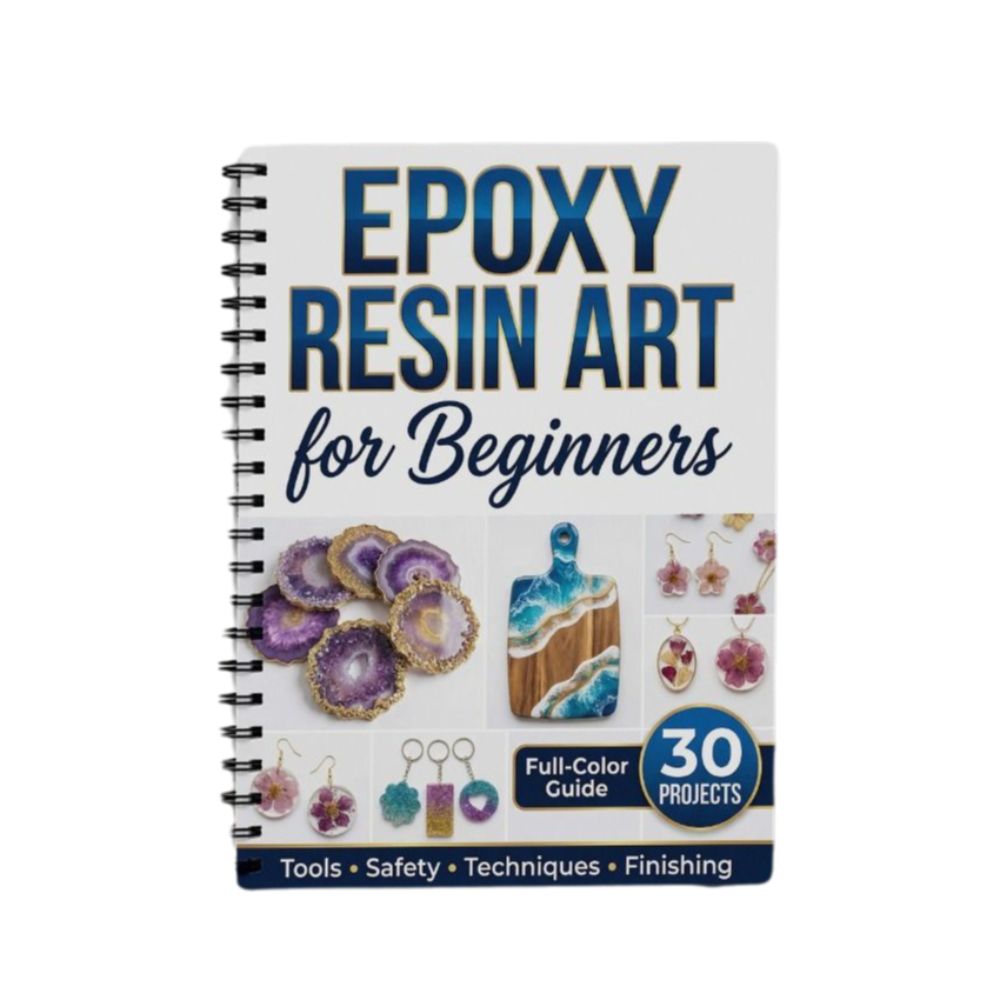 Resin Art Guide Free - Step-by-Step Epoxy Resin Art Handbook Illustrated