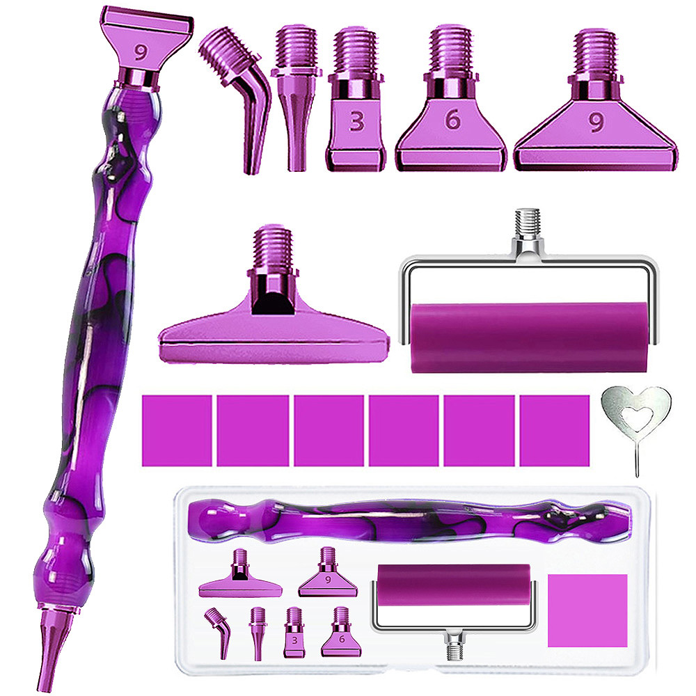 Resin Art For Beginners - Diamond painting pen accessory tool set,