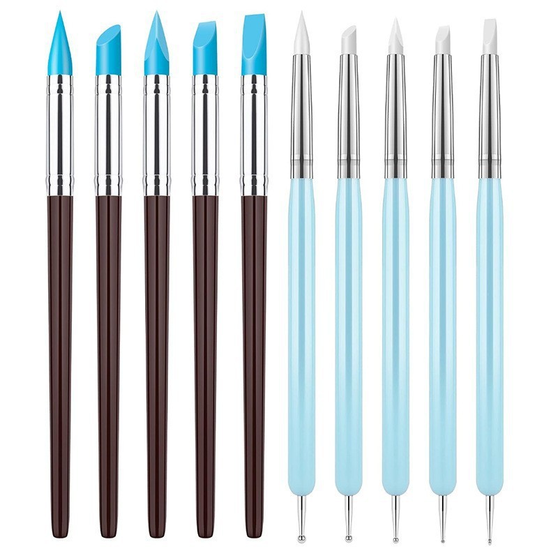 Resin Art Youtube - 10pcs/set Dental Resin Silicone Shaping Pen
