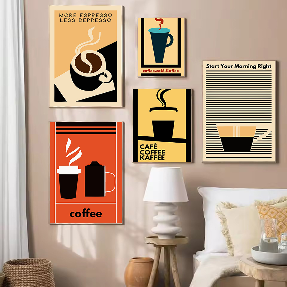 Resin Art Quotes - Retro Minimalist Funny Coffee Quotes More