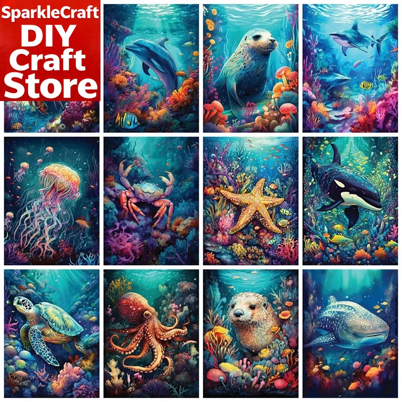 Resin Art For Beginners - 1PC frameless Full Square Round Diamond
