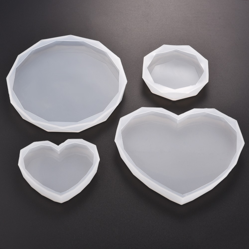 Resin Art Mold - Resin Coaster Silicone Mold Casting Round
