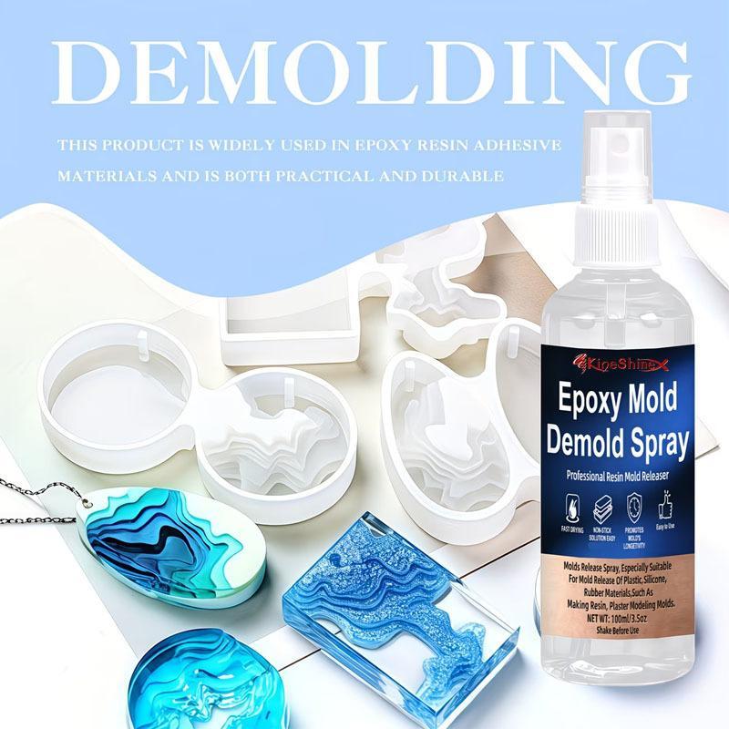 Release Spray Silicone - Epoxy Mold Demold Spray Resin And