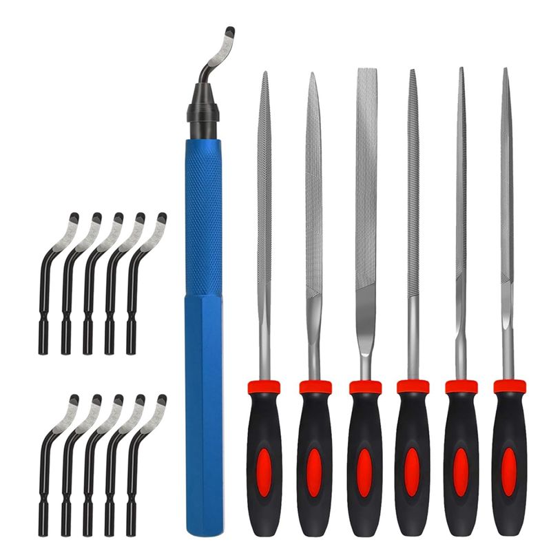 Resin Art Youtube - A21Q -Deburring Tool Kit, 6-1/2Inch Metal