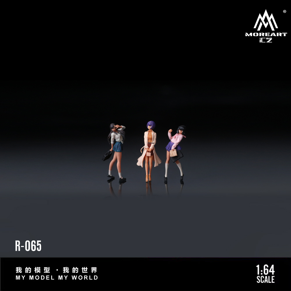 Resin Art Gift - More Art 1:64 Dynamic Girl Doll