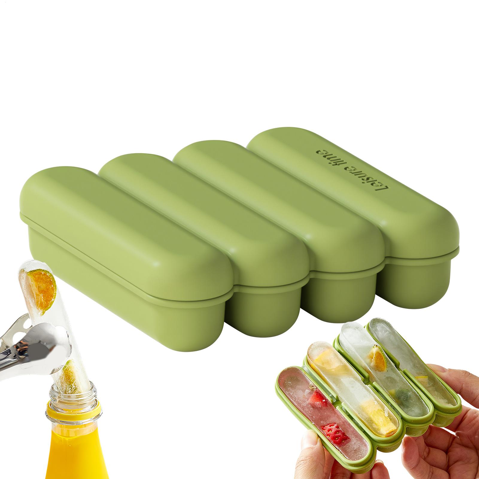 Tray Mold Rectangle - Rectangle Ice Mold Flexible Kitchen Utensil