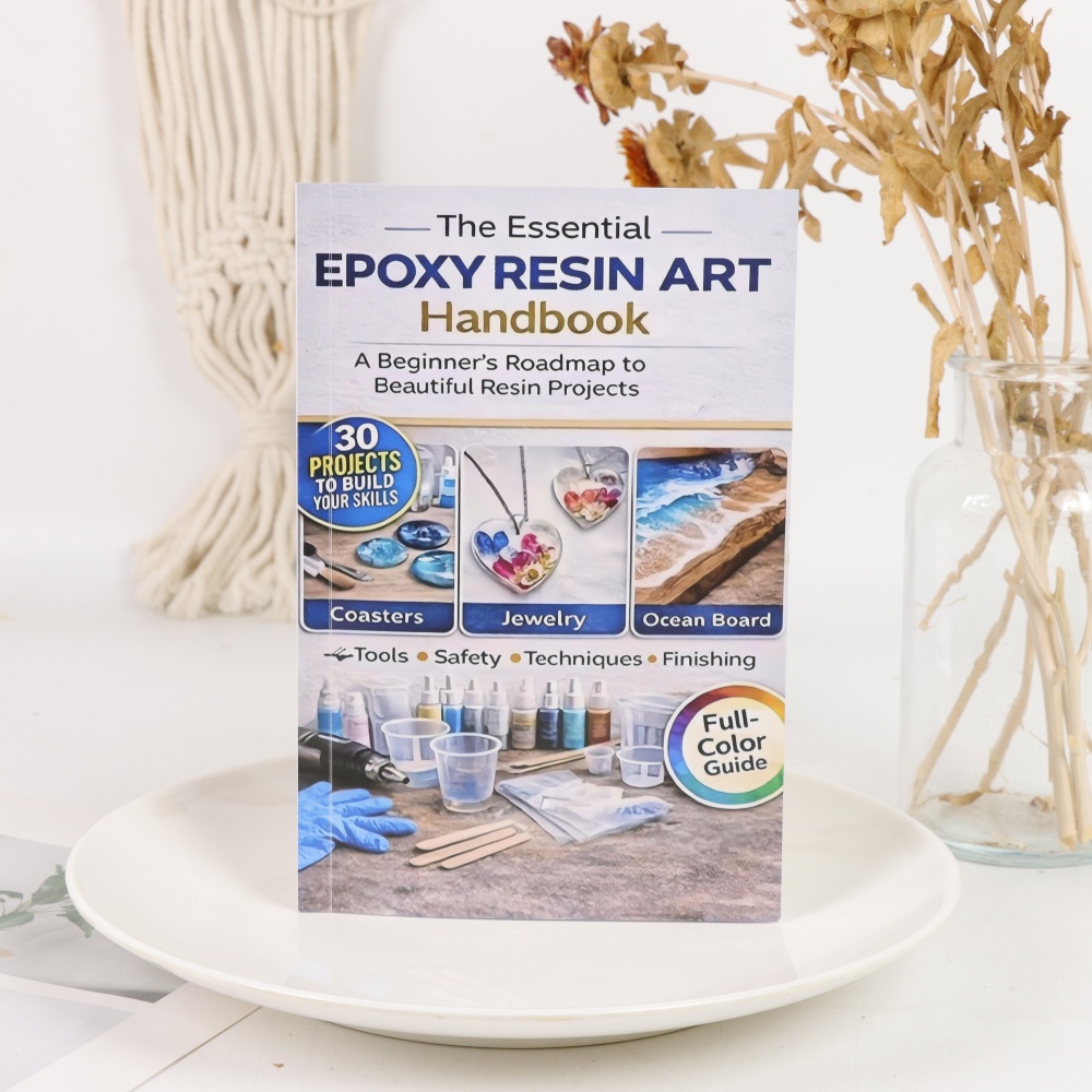 Resin Art Guide Free - Epoxy Resin Art Handicraft Book for
