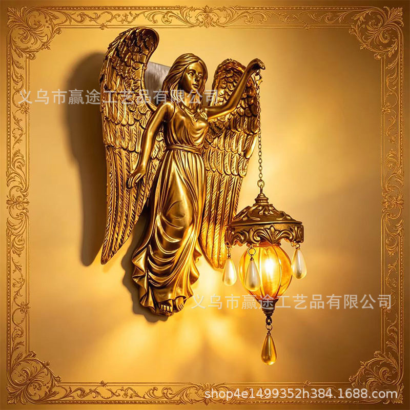 19cm Resin Mermaid Wall Lamp N - огляд і ціна Resin Art Lamp