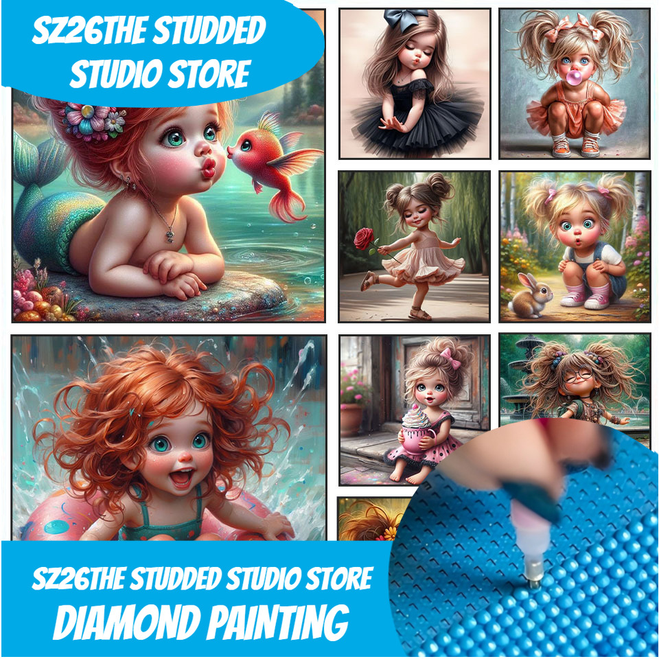 Sz26The Studded 5D DIY Diamond - огляд і ціна Resin Art For Beginners