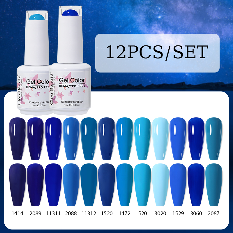 Clou Beaute 12pcs Set Hema Fre - огляд і ціна Resin Art Pouring