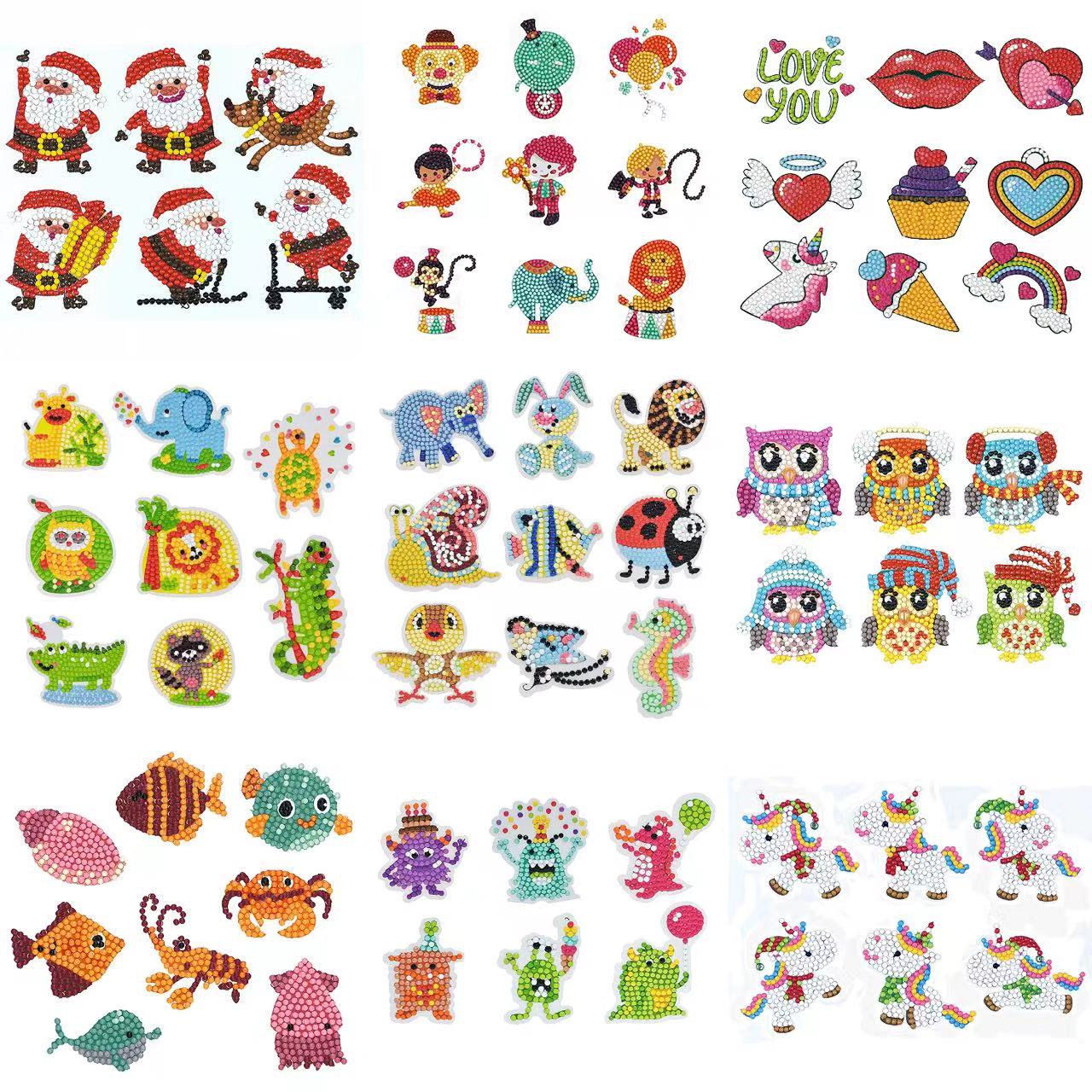 Diamond Painting Stickers 5D D - огляд і ціна Resin Art Gift