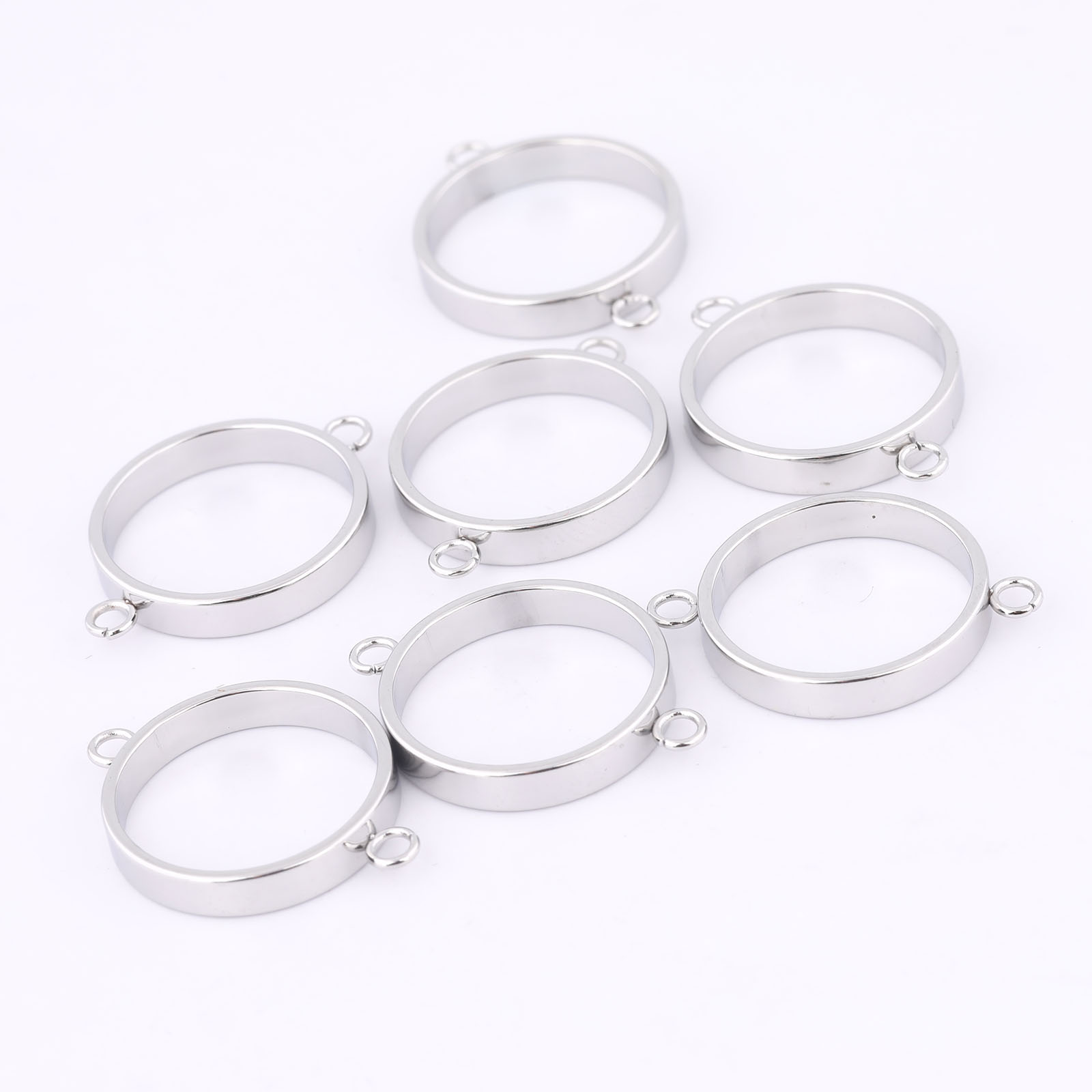 10pcs Stainless Steel 14mm Ope - огляд і ціна Resin Art Handmade