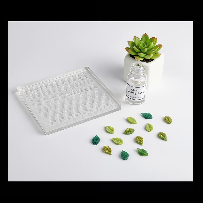 Miniature Leaf Silicone Mold 3 - огляд і ціна Resin Art Mold