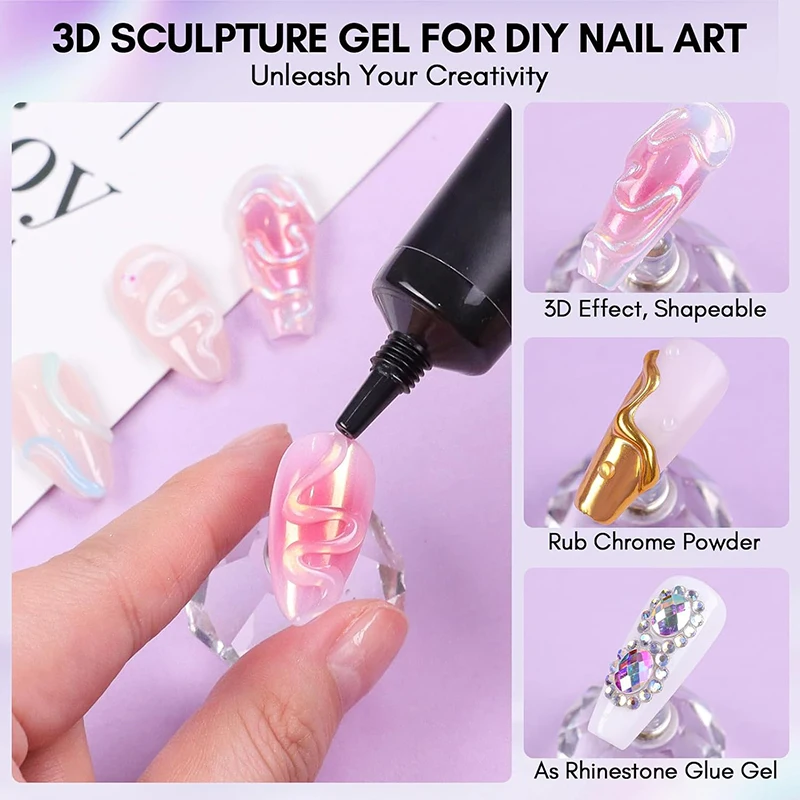30ML No Wipe Sculpture Gel In  - огляд і ціна Resin Art Youtube