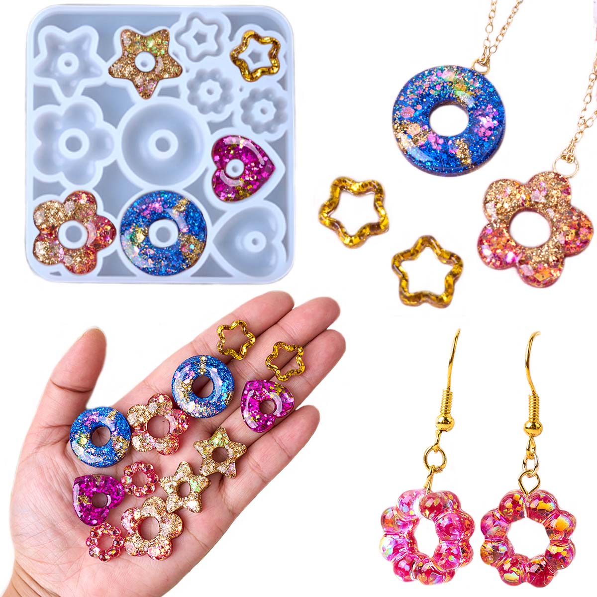 Multifuntional Jewelry Silicon - огляд і ціна Resin Art Mold