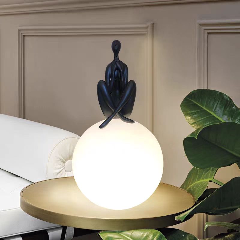 Nordic Art Floor Lamp Abstract - огляд і ціна Resin Art Floor