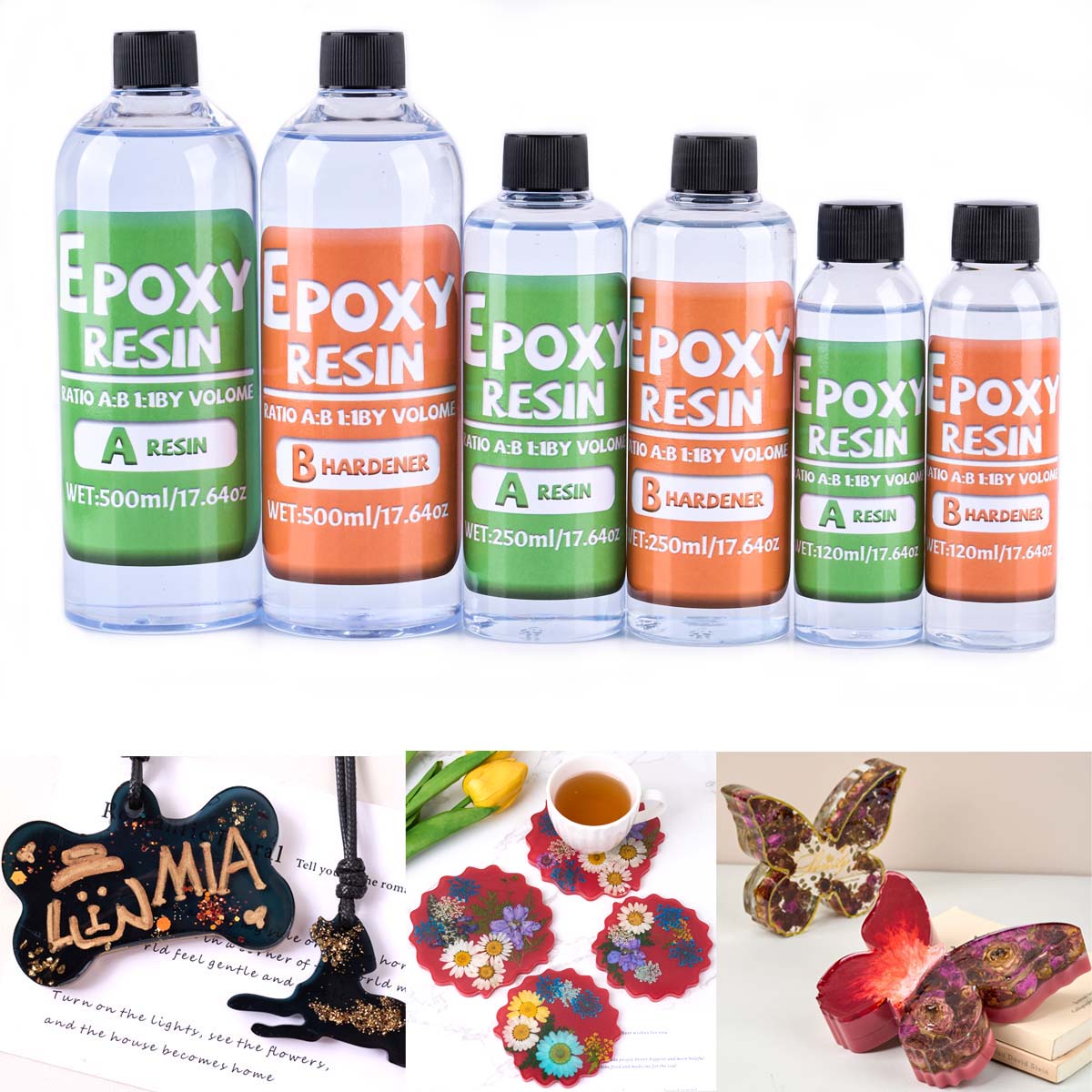 1:1 Ratio Epoxy Resin Kit Anti - огляд і ціна Resin Art Epoxy