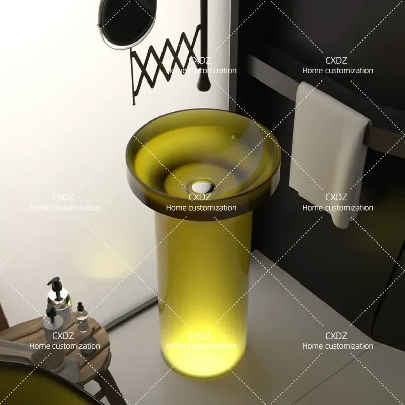 Integrated Floor to Ceiling Ba - огляд і ціна Resin Art Floor