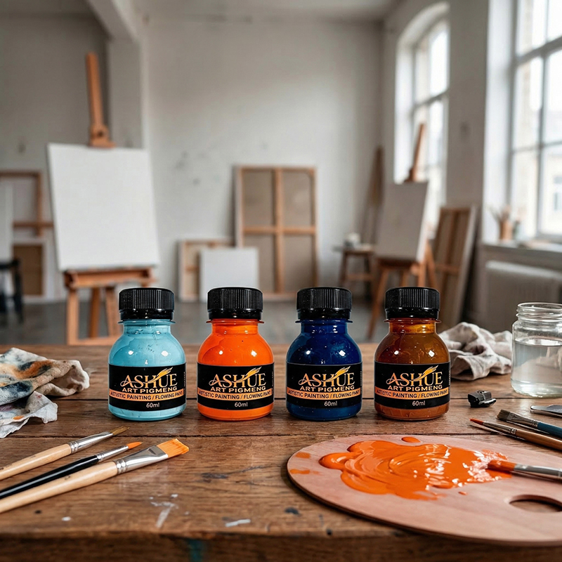60ml 4-Color Acrylic Pouring P - огляд і ціна Resin Art Pouring
