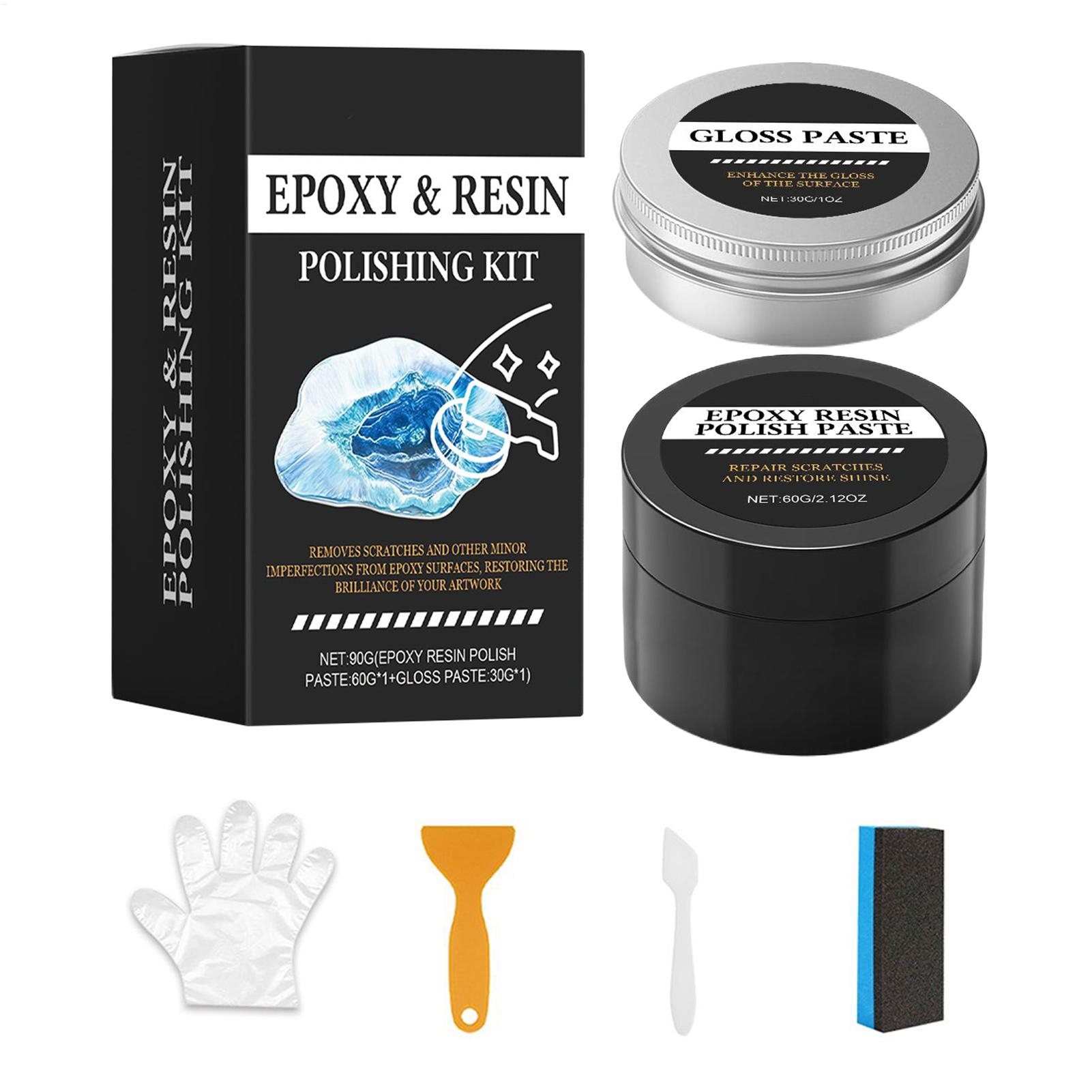 Epoxy resin high gloss polishi - огляд і ціна Resin Art Epoxy