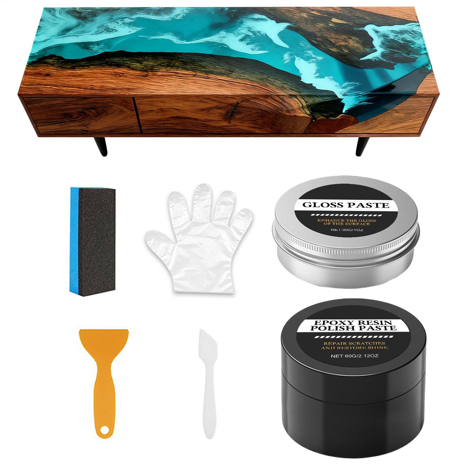 Epoxy resin high gloss polishi - огляд і ціна Resin Art Epoxy