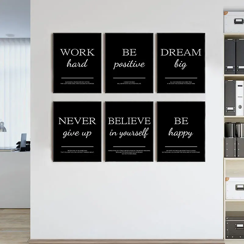 Modern Simple Inspirational Qu - огляд і ціна Resin Art Quotes
