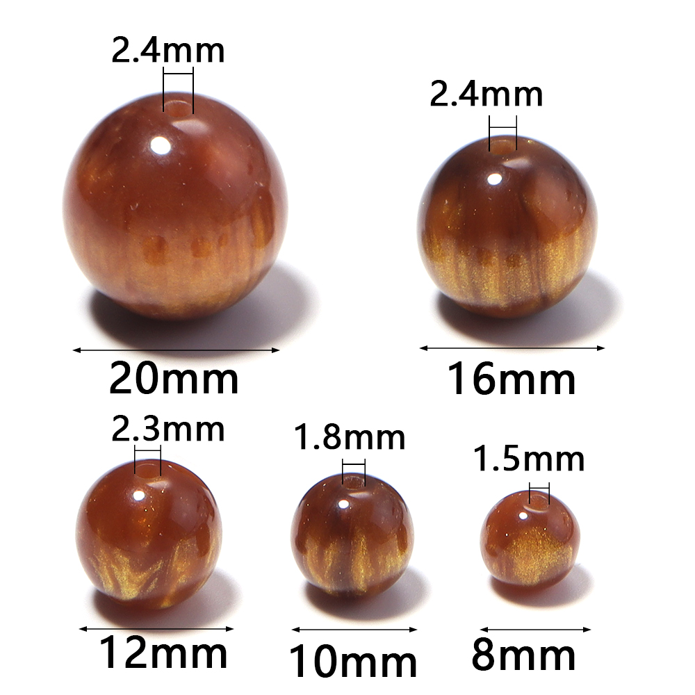 5-30pcs/lot 8-20mm Gilding Res - огляд і ціна Resin Art Engagement