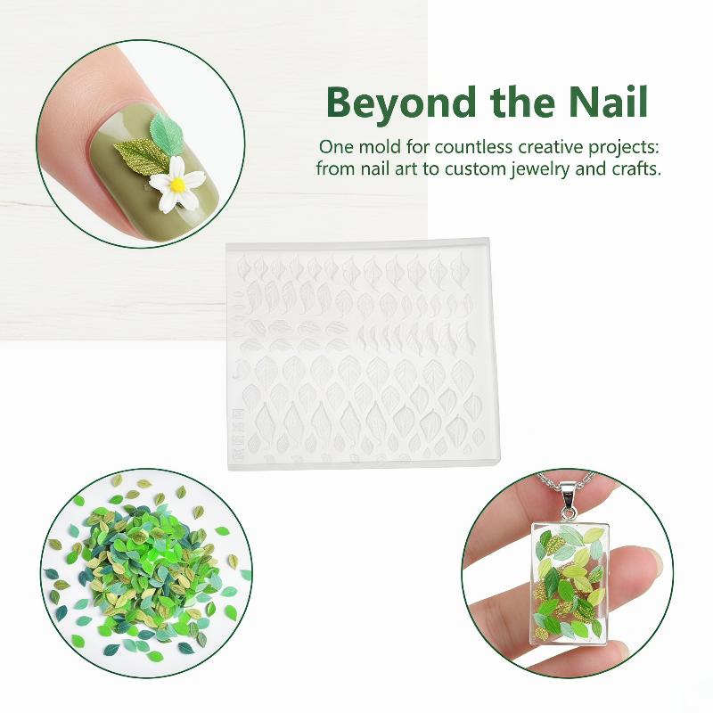Miniature Leaf Silicone Mold R - огляд і ціна Resin Art Mold