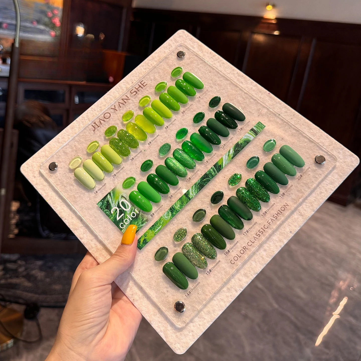20Pcs/Set Purple Green Blue Co - огляд і ціна Resin Art Purple