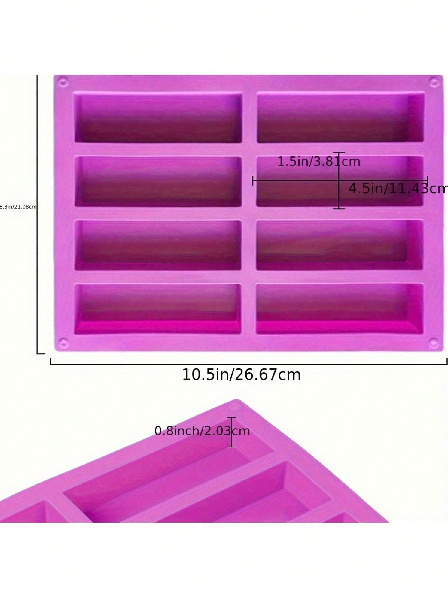 1pc Silicone Granola Bar Mold, - огляд і ціна Tray Mold Rectangle