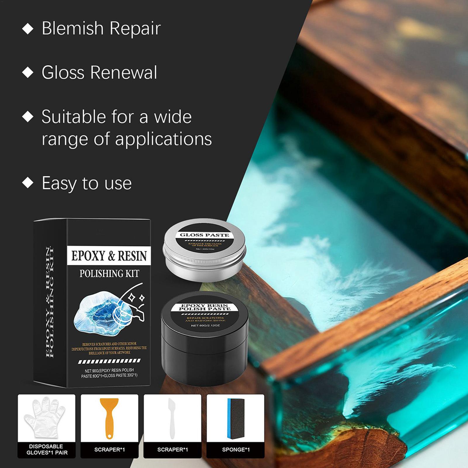 Epoxy Resin Polishing Kit - Cr - огляд і ціна Resin Art For Beginners