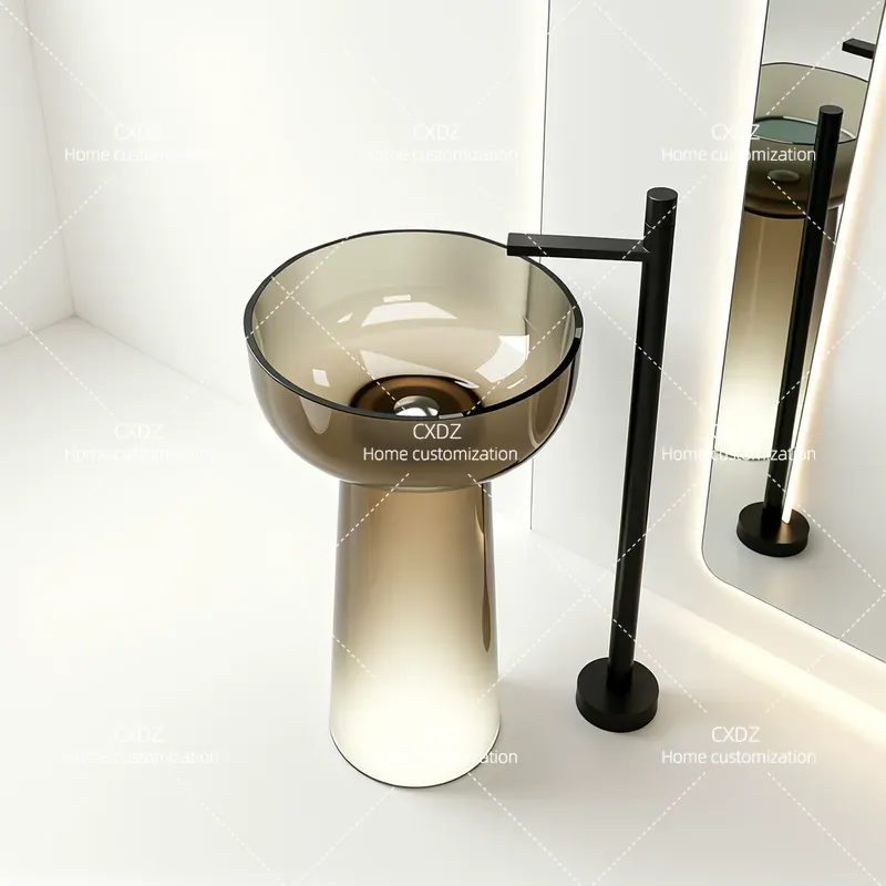 Column Basin Integrated Floor  - огляд і ціна Resin Art Floor
