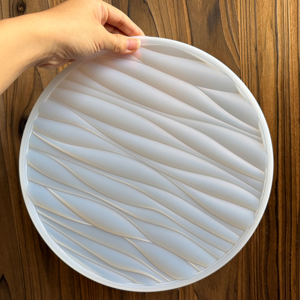 Large Round Tray Silicone Mold - огляд і ціна Resin Art Epoxy