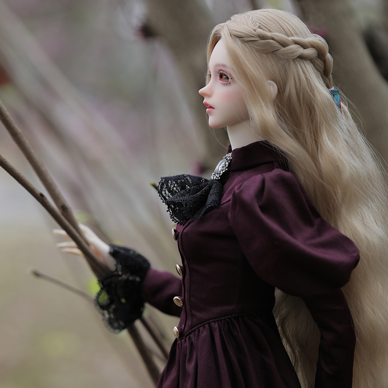 Elina BJD Doll 1/3  Beautiful  - огляд і ціна Resin Art Purple