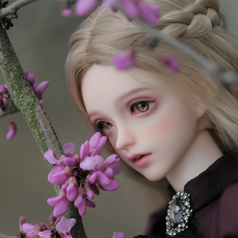 Elina BJD Doll 1/3  Beautiful  - огляд і ціна Resin Art Purple