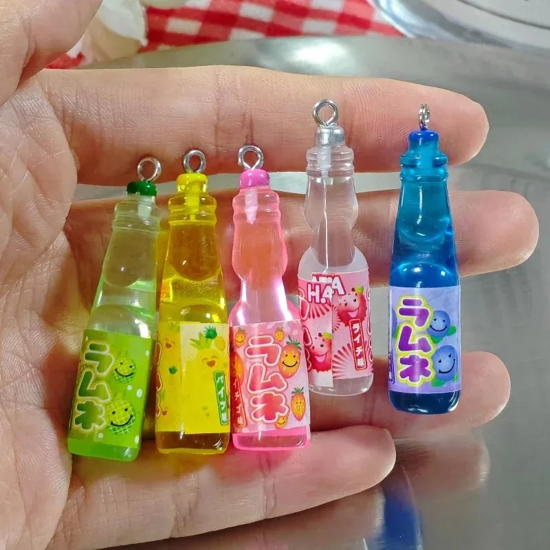 10Pcs Tiny Soda Bottle Resin C - огляд і ціна Resin Art Earrings