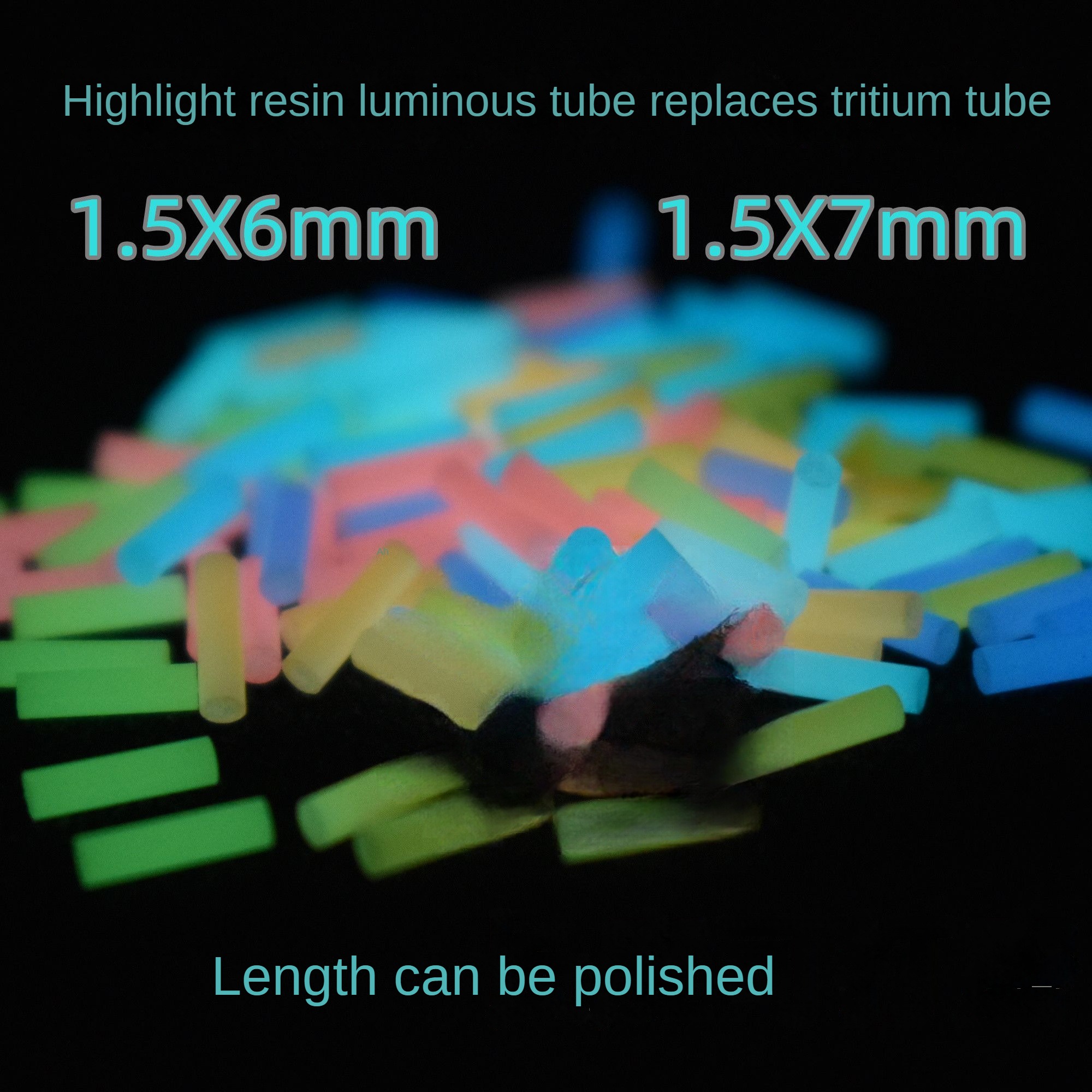 Not tritium 1.5 × 6mm 1.5 x 7m - огляд і ціна Resin Art Youtube