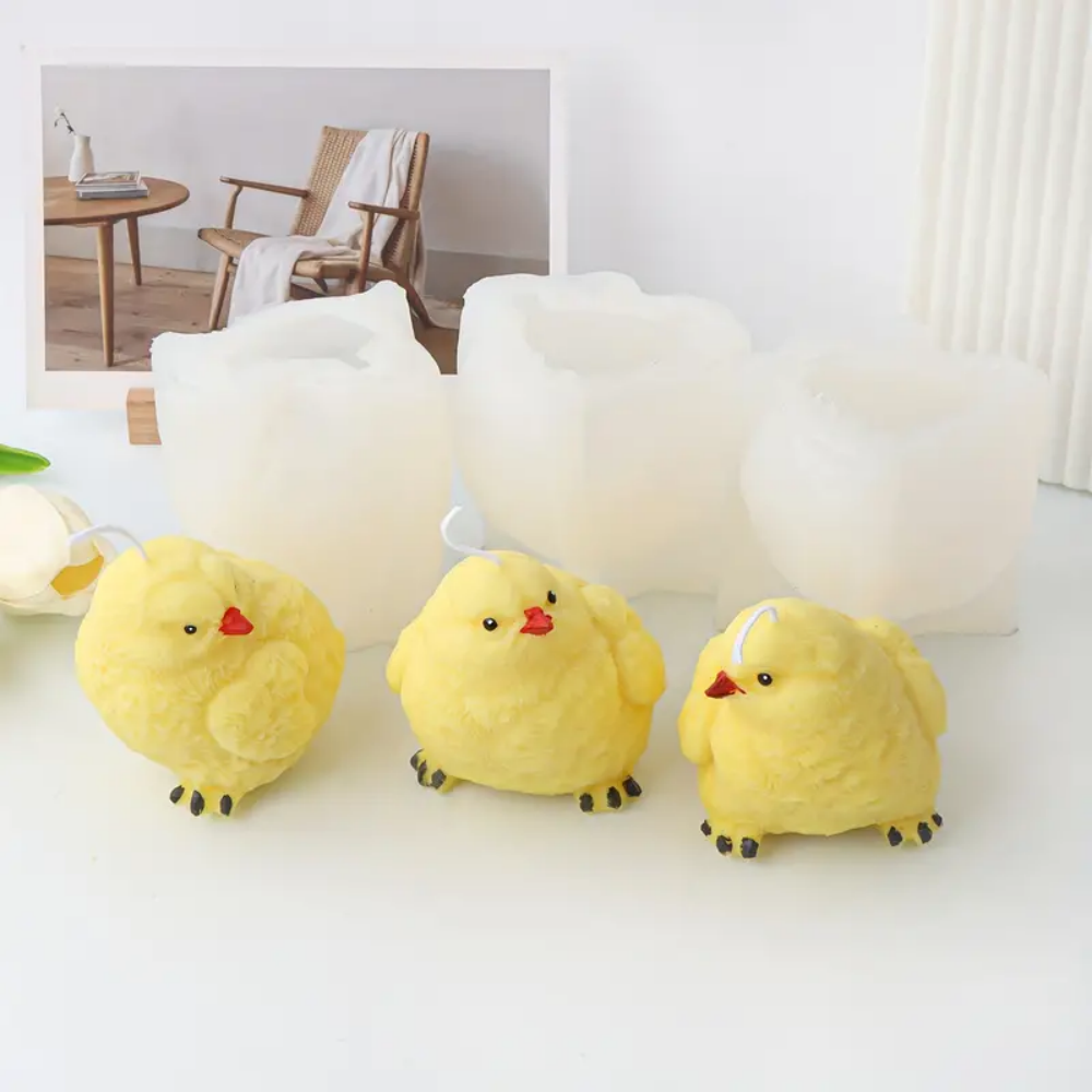 Adorable Chick Candle Silicone - огляд і ціна Resin Art Mold