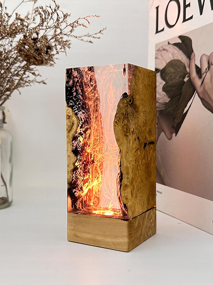 Underwater Cave Theme Organism - огляд і ціна Resin Art Lamp
