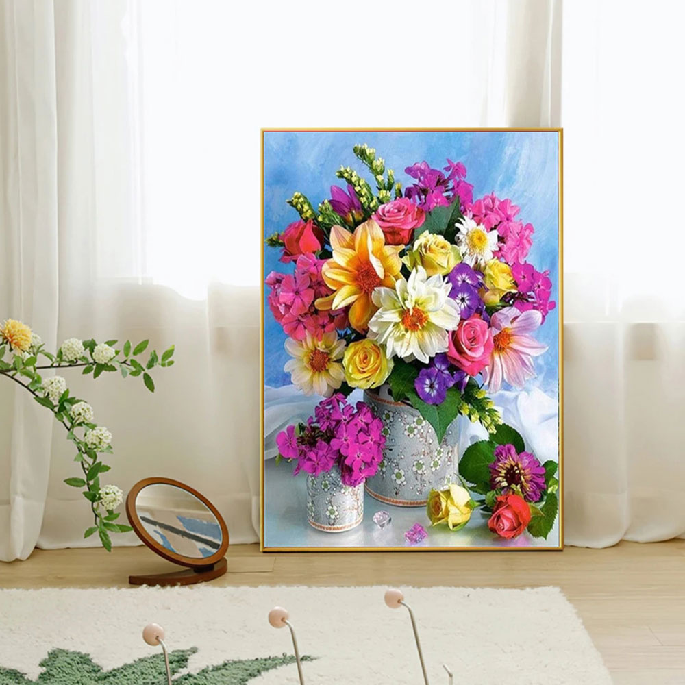 Full Diamond Mosaic Flower 5D  - огляд і ціна Resin Art Gift