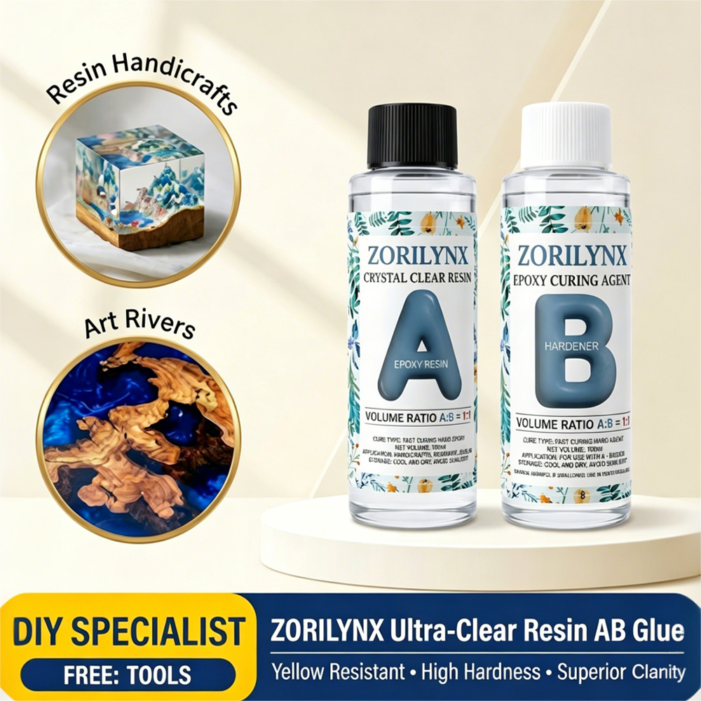 200ml Crystal Clear Epoxy Resi - огляд і ціна Resin Art Pouring