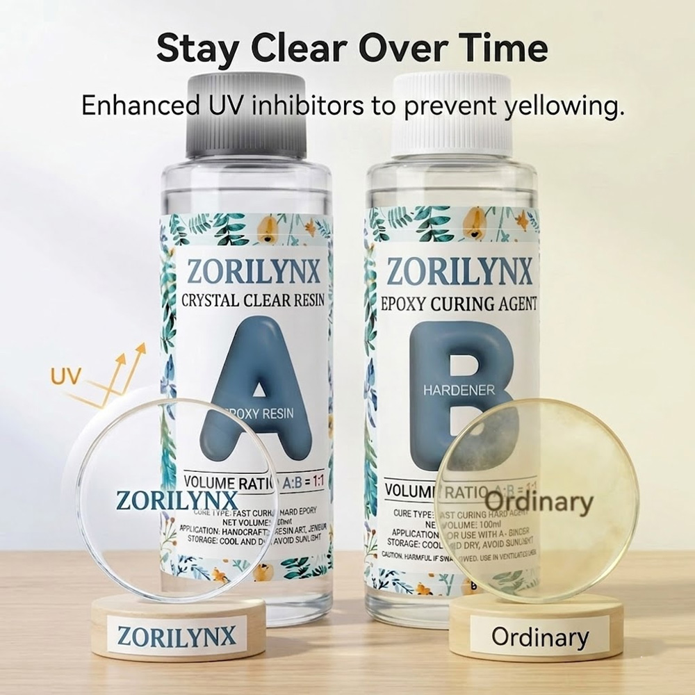 200ml Crystal Clear Epoxy Resi - огляд і ціна Resin Art Pouring