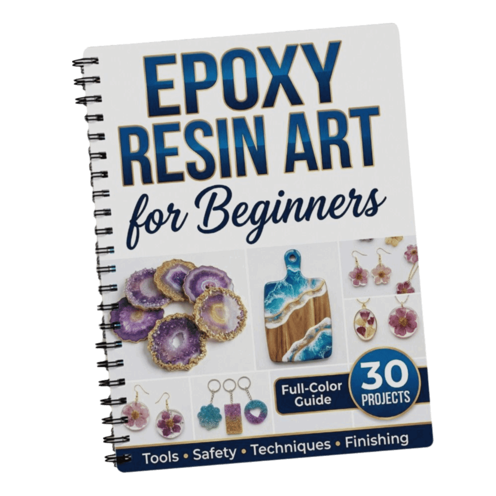 Step-by-Step Epoxy Resin Art H - огляд і ціна Resin Art Guide Free