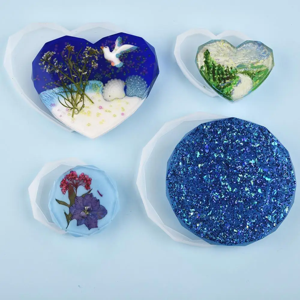 Resin Coaster Silicone Mold Ca - огляд і ціна Resin Art Mold