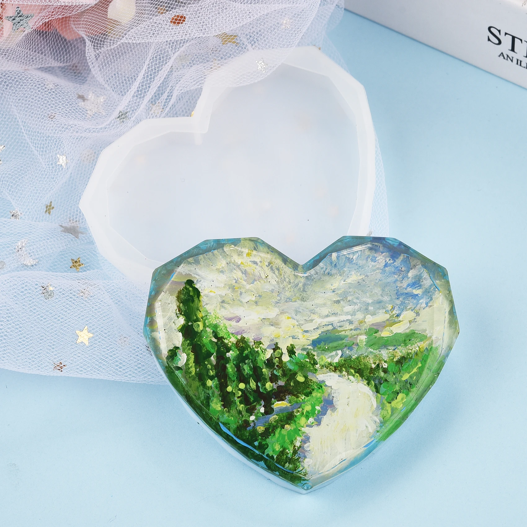 Resin Coaster Silicone Mold Ca - огляд і ціна Resin Art Mold