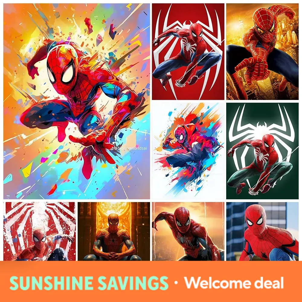 1pc frameless 5D DIY Marvel Su - огляд і ціна Resin Art Gift