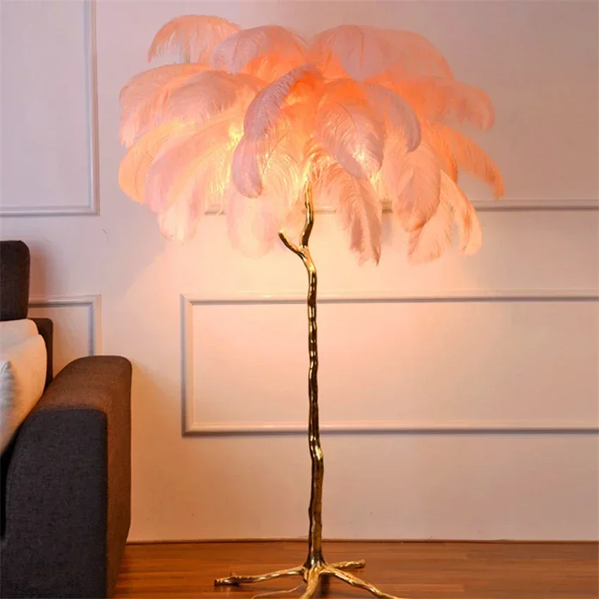 Modern Led Ostrich Feather Flo - огляд і ціна Resin Art Floor