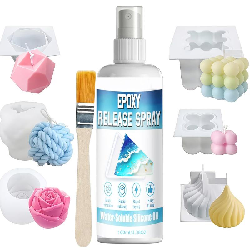Hot！Epoxy Mold Demold Spray -  - огляд і ціна Release Spray Silicone