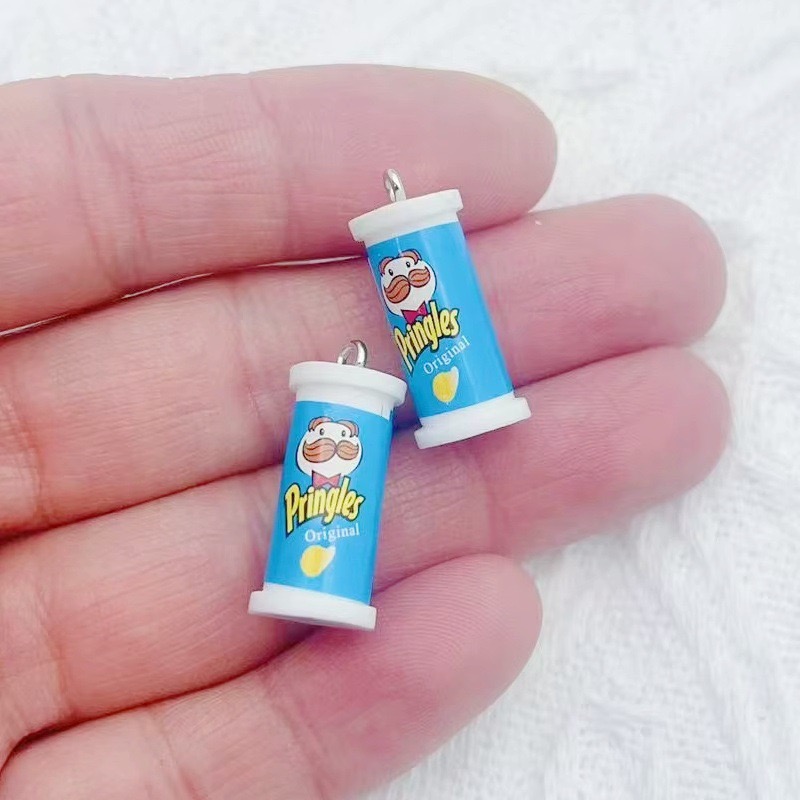 10pcs Simulation 3D Bucket Pot - огляд і ціна Resin Art Earrings